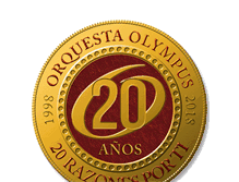 Tablet Screenshot of orquestaolympus.net